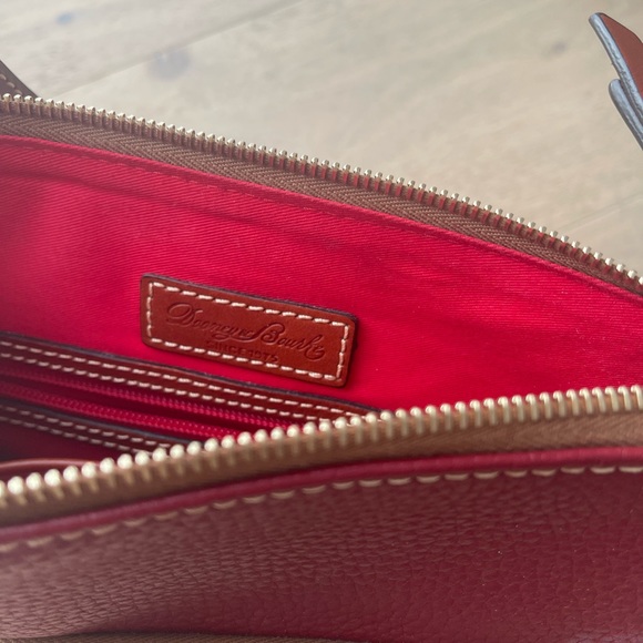 Dooney & Bourke Maroon Pebble Grain Crossbody - Picture 3 of 8